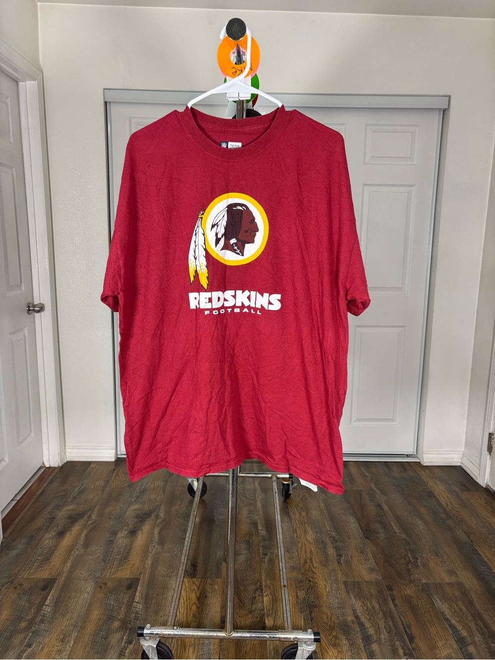 NFL Burgundy and Yellow Team Apparel Graphic Tee